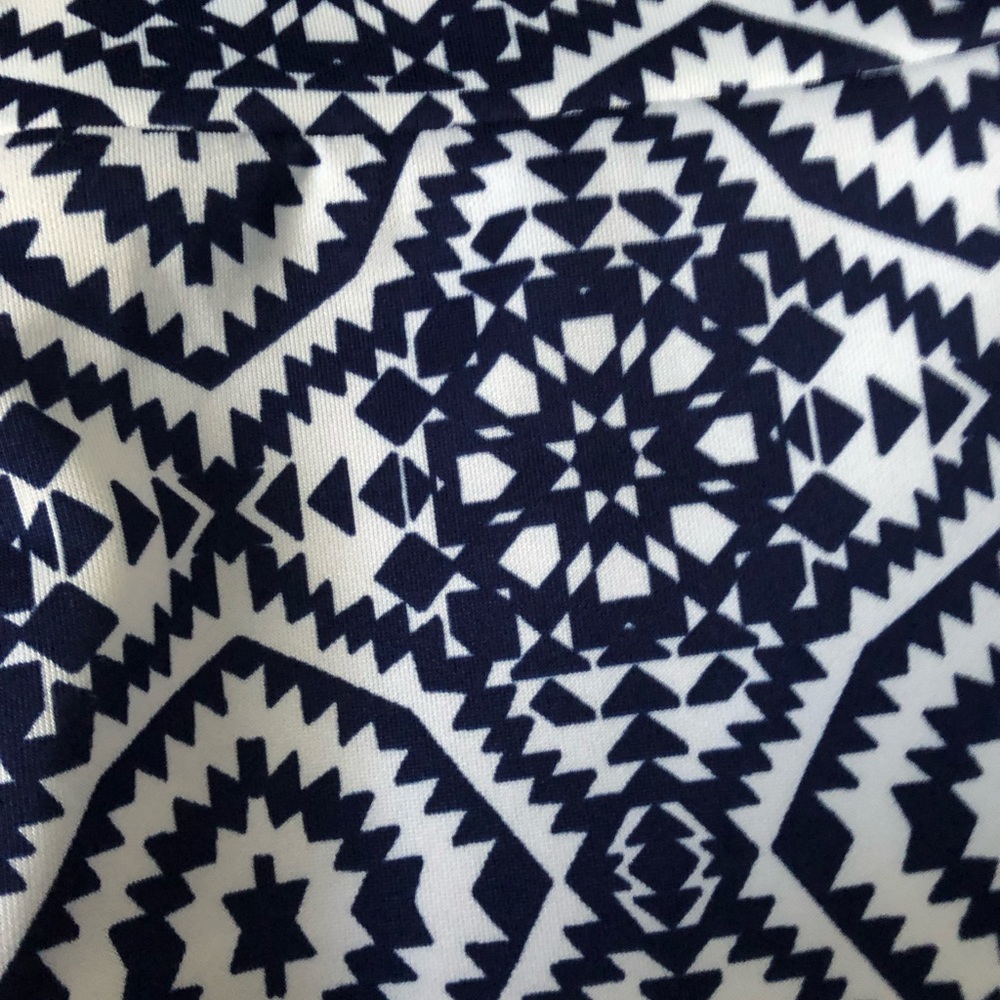 LULAROE Cassie!! Blue and white!